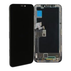 Pantalla LCD compatible con el iPhone X, reformada en negro, programable