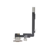 Conector de Carga Titanio Arena iPhone 16 Pro Max Original Reacon