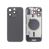 Tapa trasera Titanio Negro iPhone 16 Pro (con MagSafe) (Sin Logo)