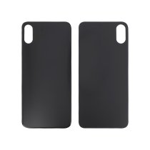 Tapa Trasera Gris Espacial iPhone X (Agujero Grande) (Sin logo)