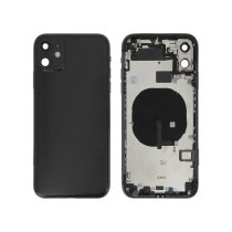 Tapa trasera completa negra iPhone 11 (Sin Logo)