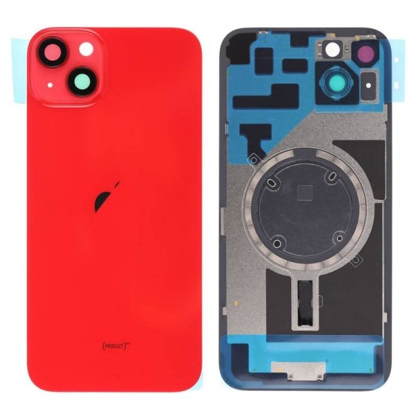 Tapa trasera completa roja iPhone 14 Plus