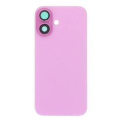 Tapa trasera rosa iPhone 16