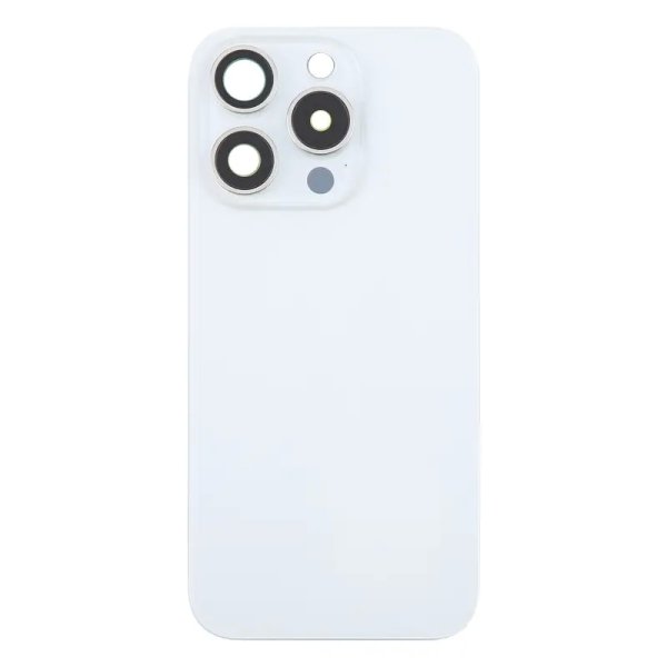 Tapa trasera Titanio Blanco iPhone 16 Pro