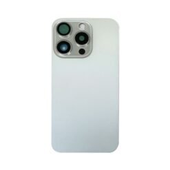 Tapa trasera Titanio Blanco iPhone 15 Pro