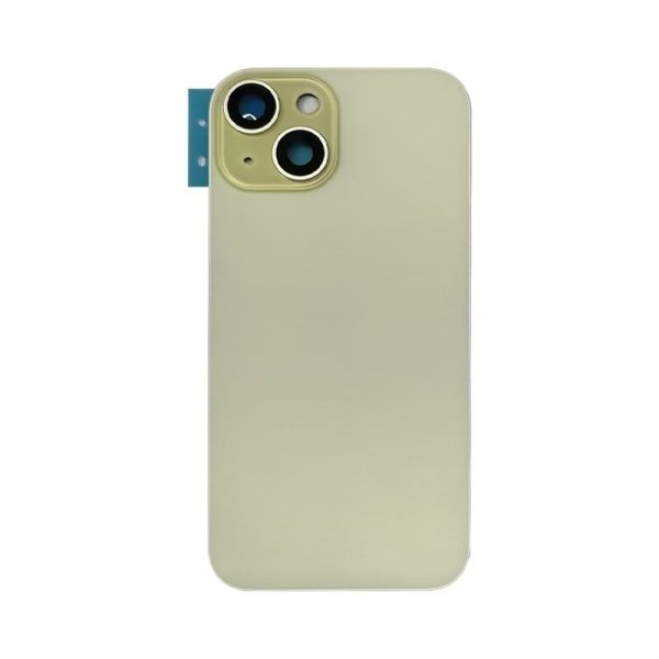 Tapa trasera amarilla iPhone 15
