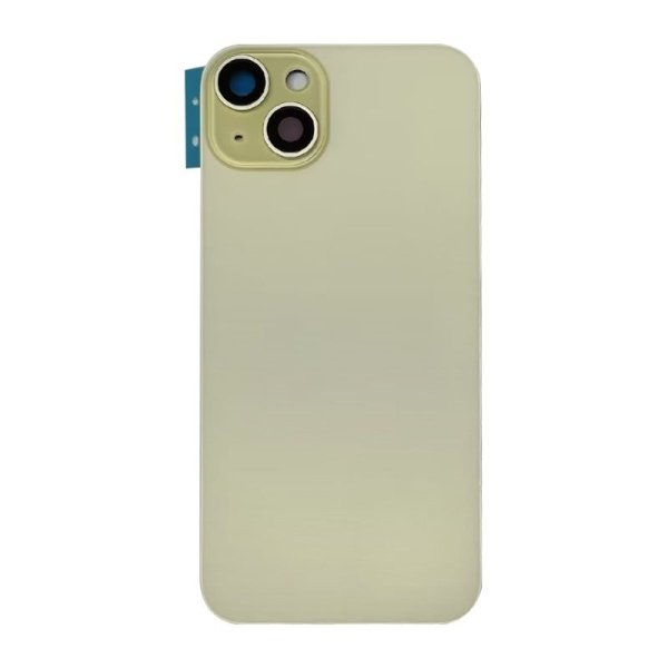 Tapa trasera amarilla iPhone 15 Plus